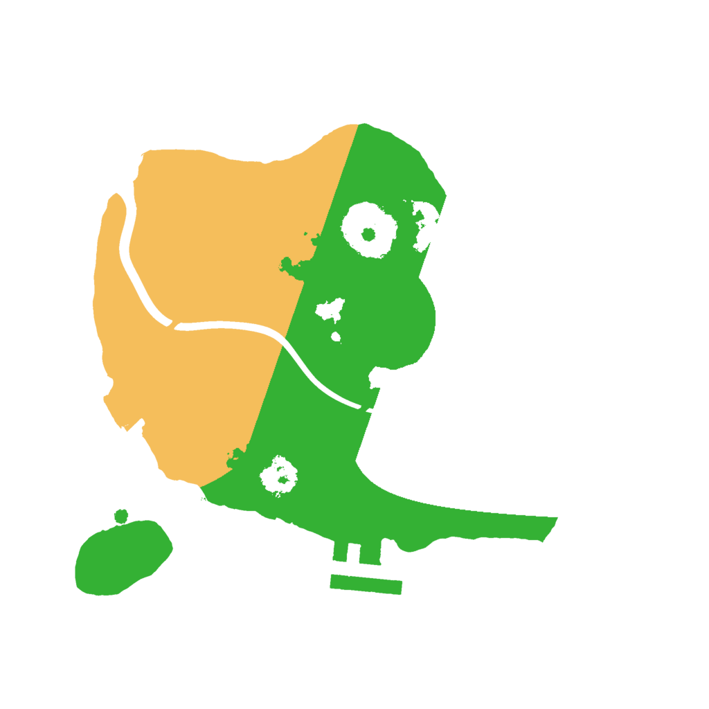 Biome Rust Map: Procedural Map, Size: 2000, Seed: 287462334