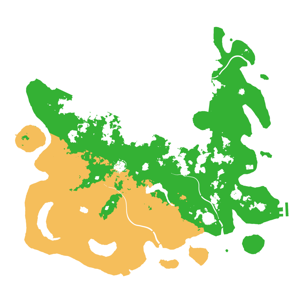 Biome Rust Map: Procedural Map, Size: 4250, Seed: 445476342