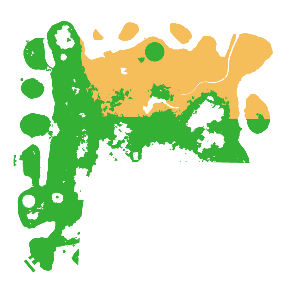 Biome Rust Map: Procedural Map, Size: 4000, Seed: 69069