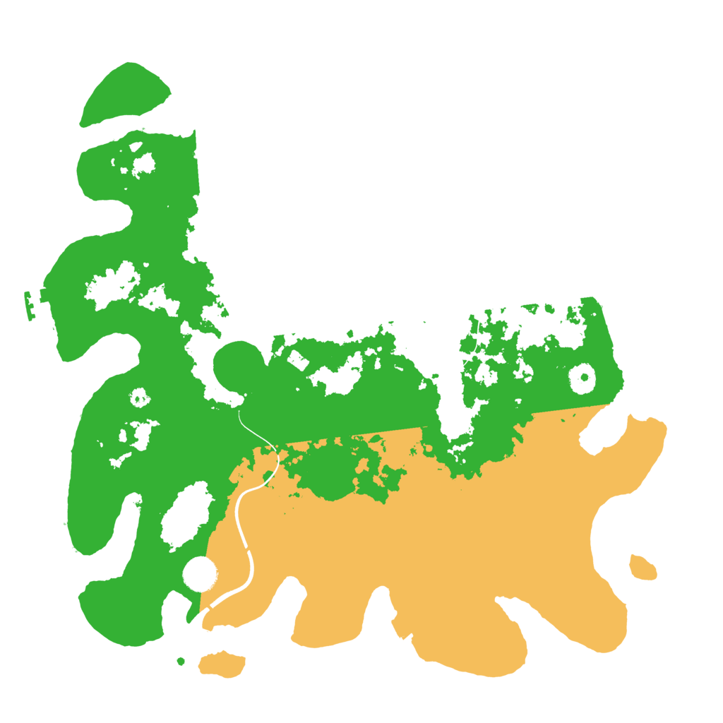 Biome Rust Map: Procedural Map, Size: 3750, Seed: 1457760