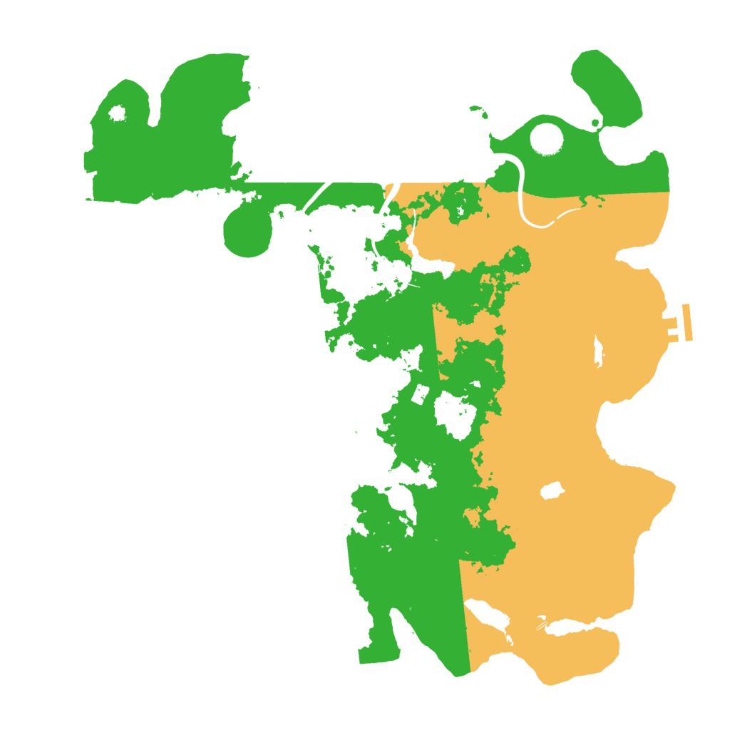 Biome Rust Map: Procedural Map, Size: 4000, Seed: 36000