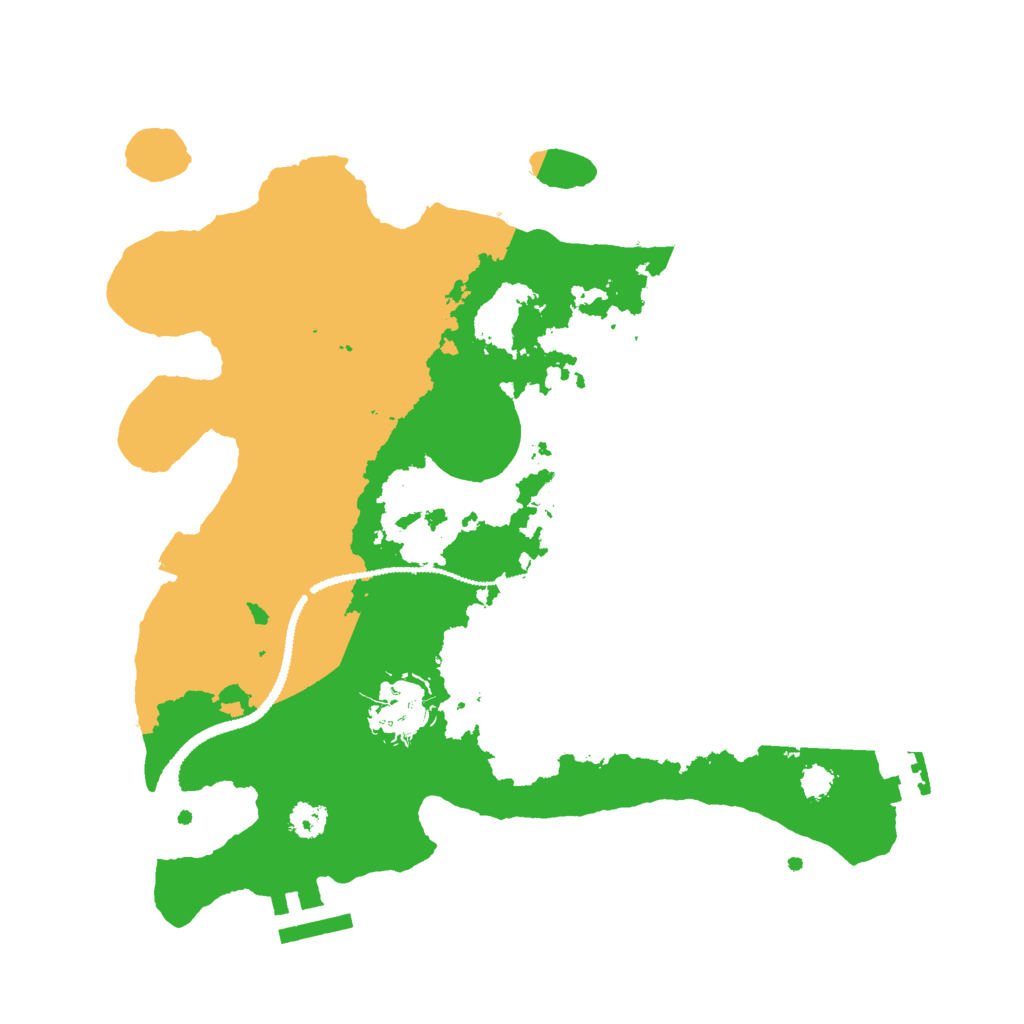 Biome Rust Map: Procedural Map, Size: 2800, Seed: 617728174