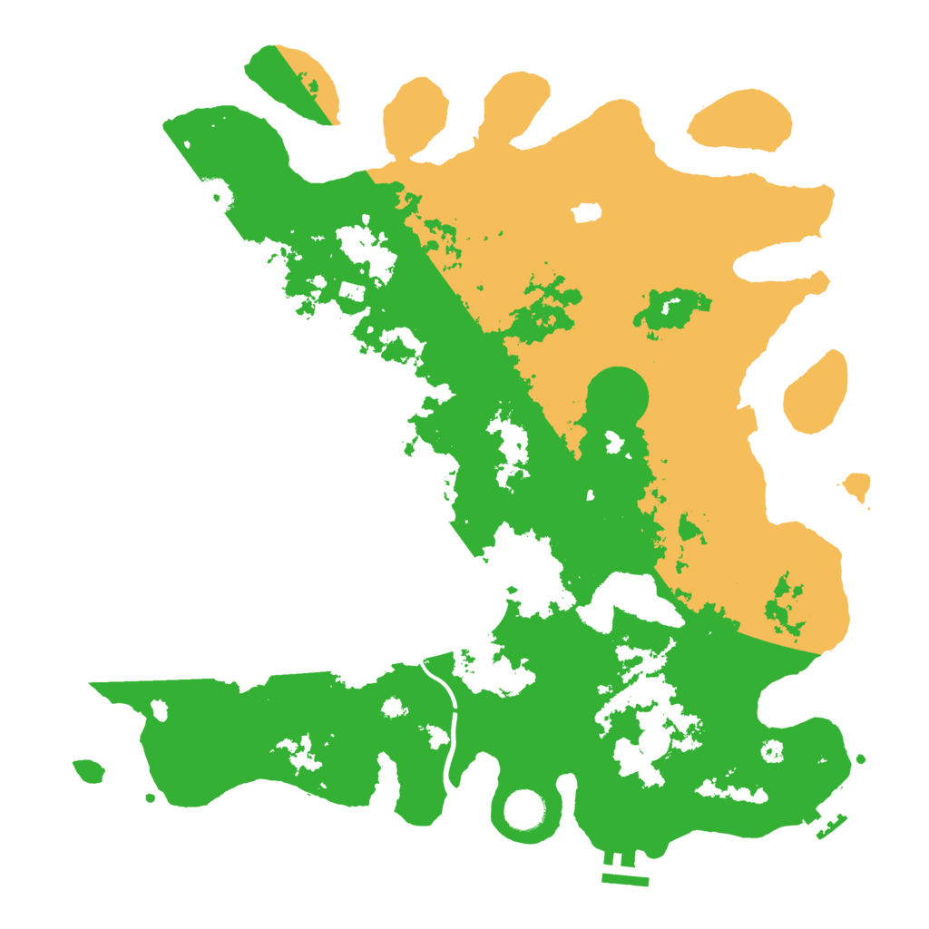 Biome Rust Map: Procedural Map, Size: 4000, Seed: 26047