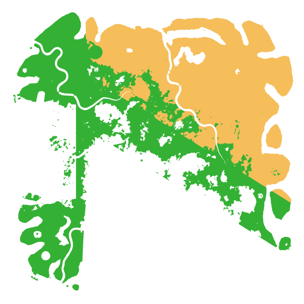 Biome Rust Map: Procedural Map, Size: 6000, Seed: 2131861987