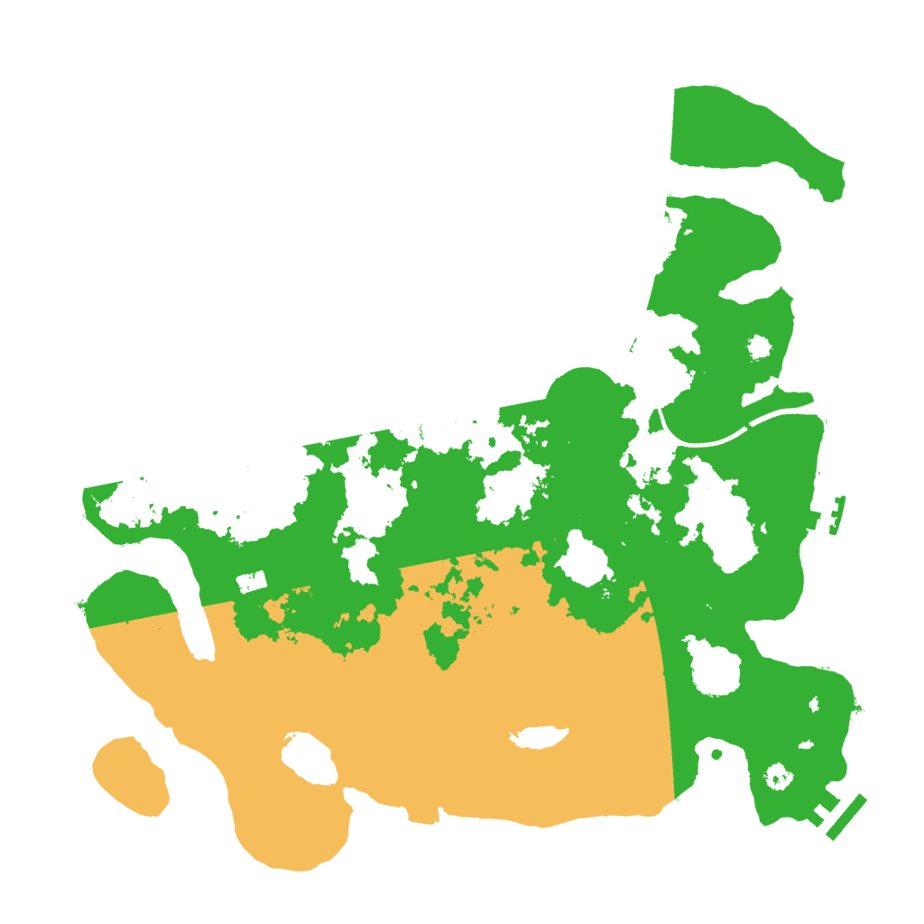 Biome Rust Map: Procedural Map, Size: 3500, Seed: 1933602040