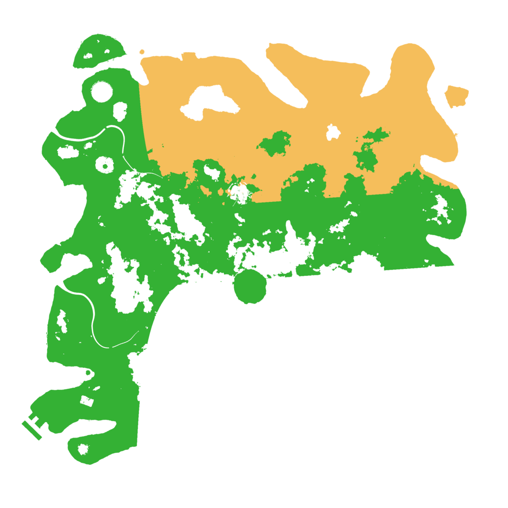 Biome Rust Map: Procedural Map, Size: 4250, Seed: 612764499