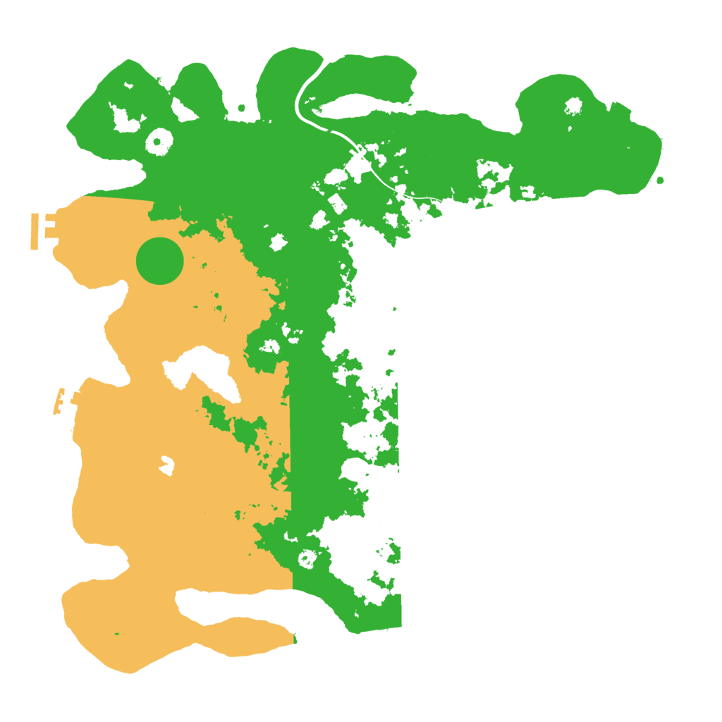Biome Rust Map: Procedural Map, Size: 4000, Seed: 411216926
