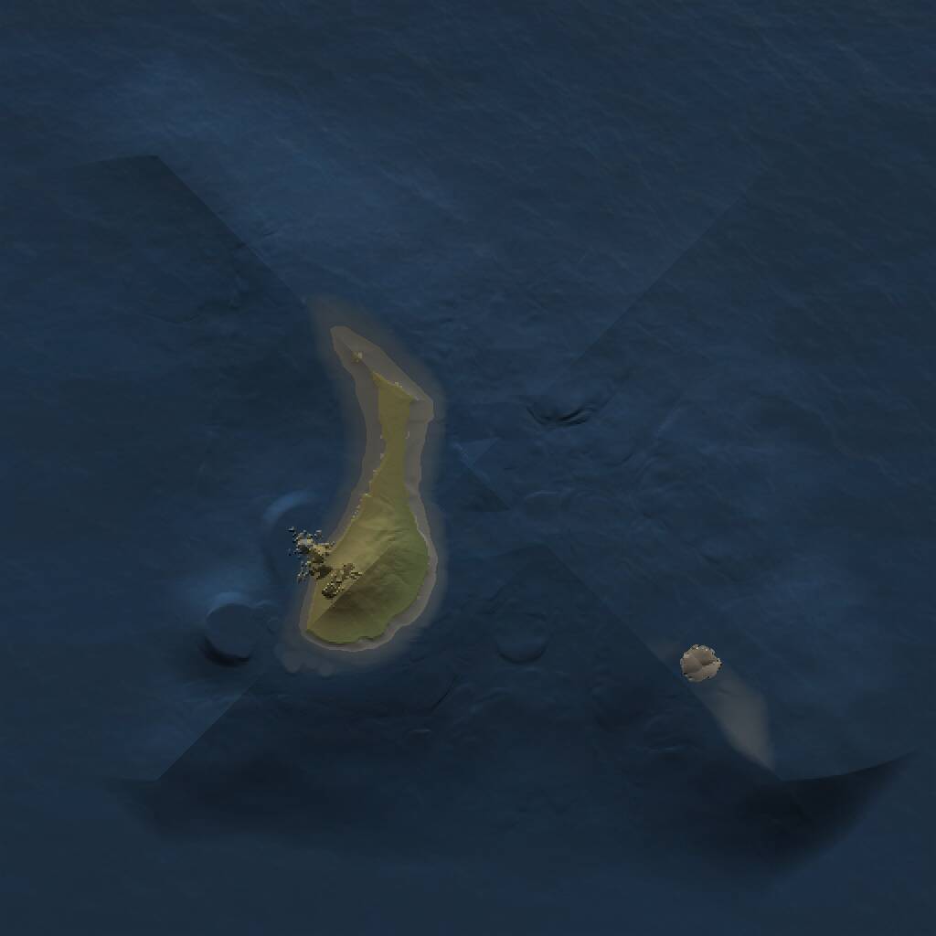 Rust Map: Procedural Map, Size: 1000, Seed: 1805682257, 1 Monuments