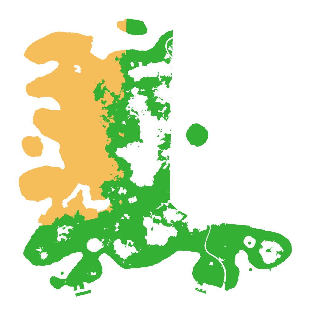Biome Rust Map: Procedural Map, Size: 4000, Seed: 31872195