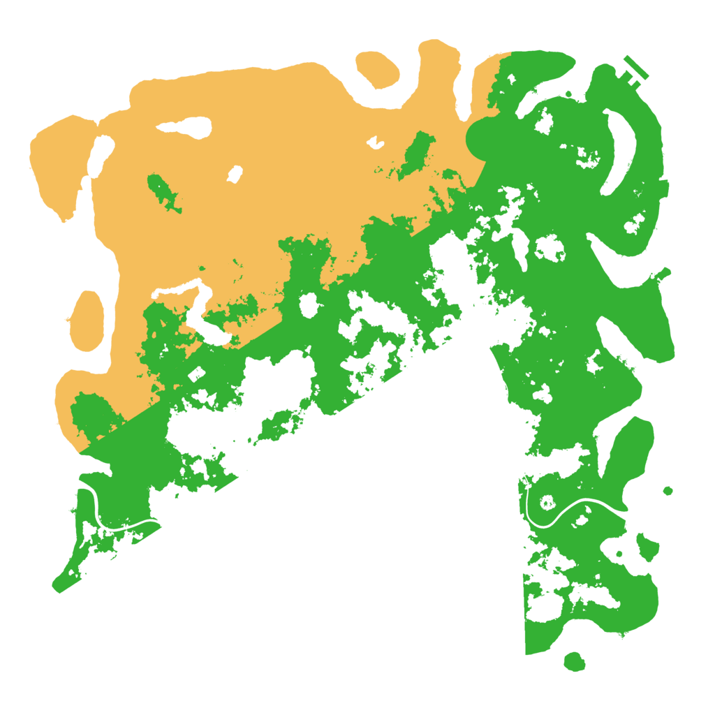 Biome Rust Map: Procedural Map, Size: 4750, Seed: 94407503
