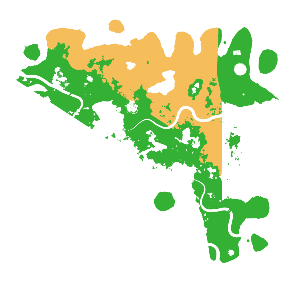 Biome Rust Map: Procedural Map, Size: 4250, Seed: 19870