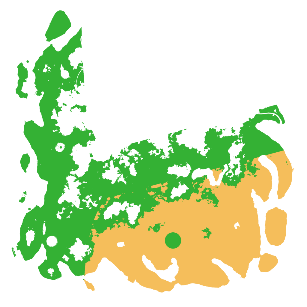 Biome Rust Map: Procedural Map, Size: 5000, Seed: 944633400