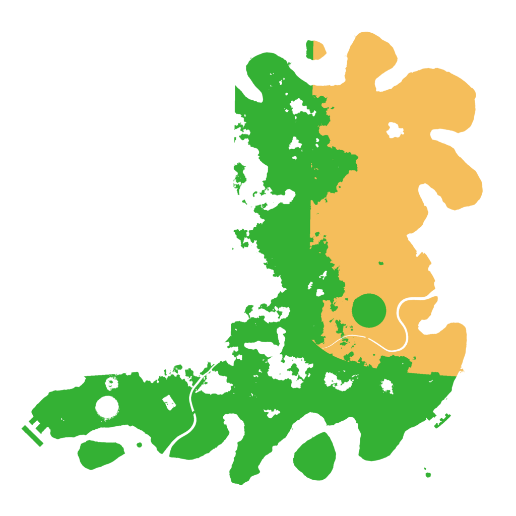 Biome Rust Map: Procedural Map, Size: 4000, Seed: 1964251897