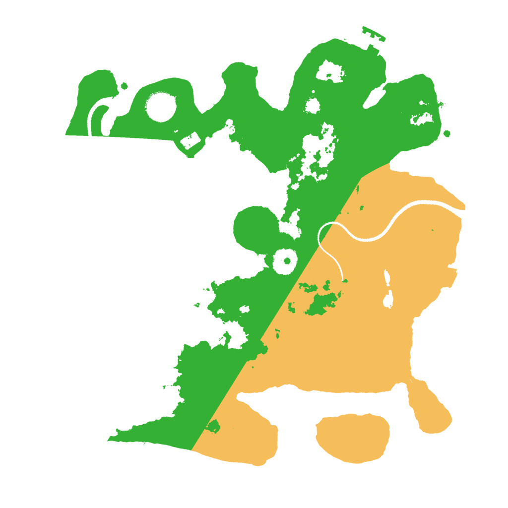 Biome Rust Map: Procedural Map, Size: 3000, Seed: 11948