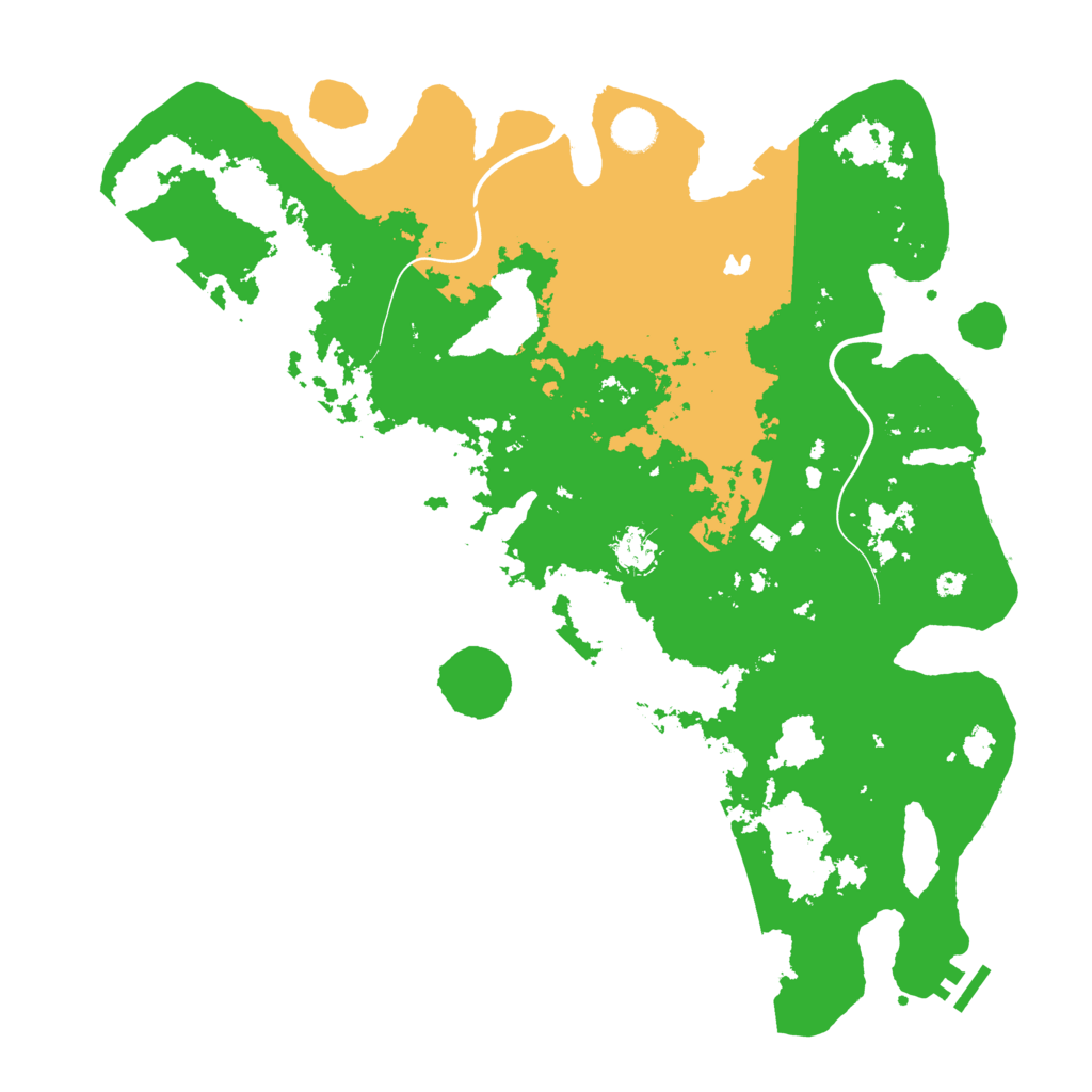 Biome Rust Map: Procedural Map, Size: 4250, Seed: 67048029