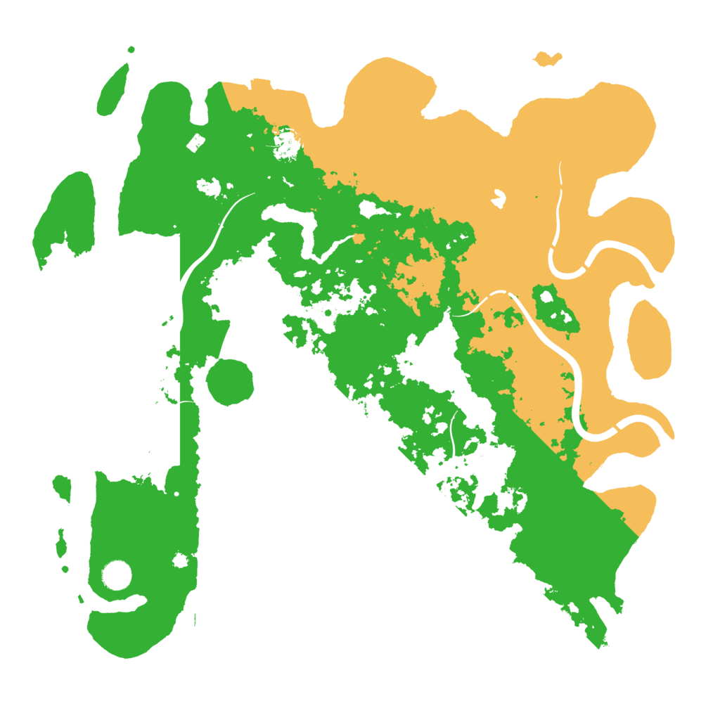 Biome Rust Map: Procedural Map, Size: 4250, Seed: 761972906