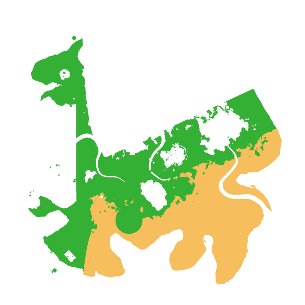 Biome Rust Map: Procedural Map, Size: 3000, Seed: 293487264