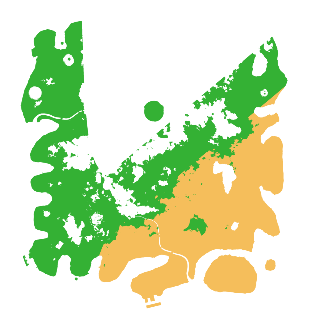 Biome Rust Map: Procedural Map, Size: 4250, Seed: 65366445