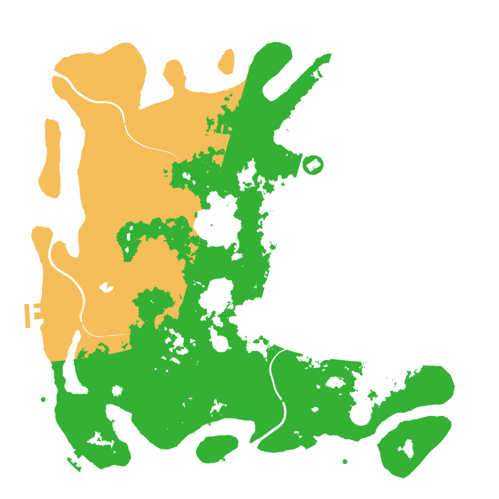 Biome Rust Map: Procedural Map, Size: 4196, Seed: 250425666