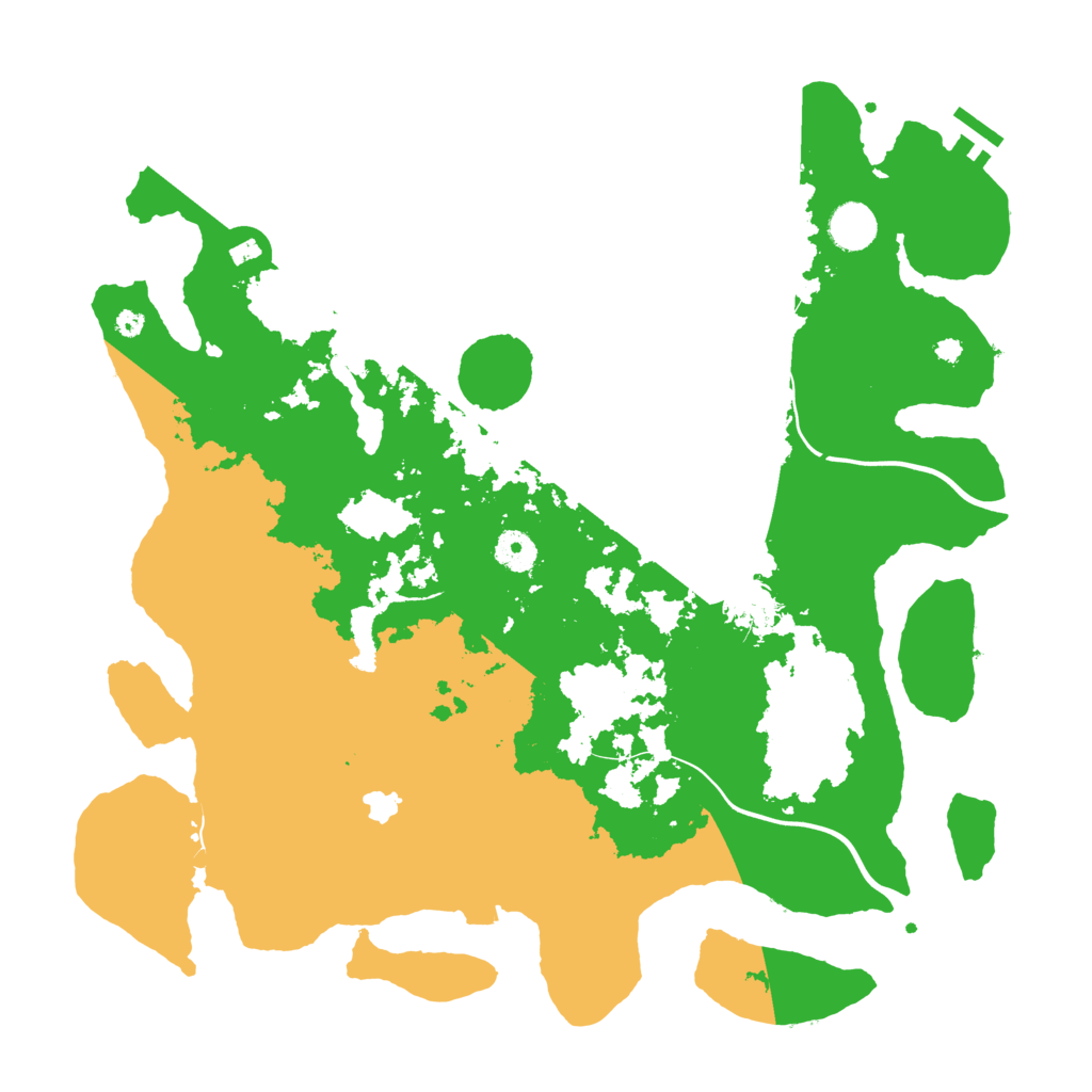 Biome Rust Map: Procedural Map, Size: 4000, Seed: 32692