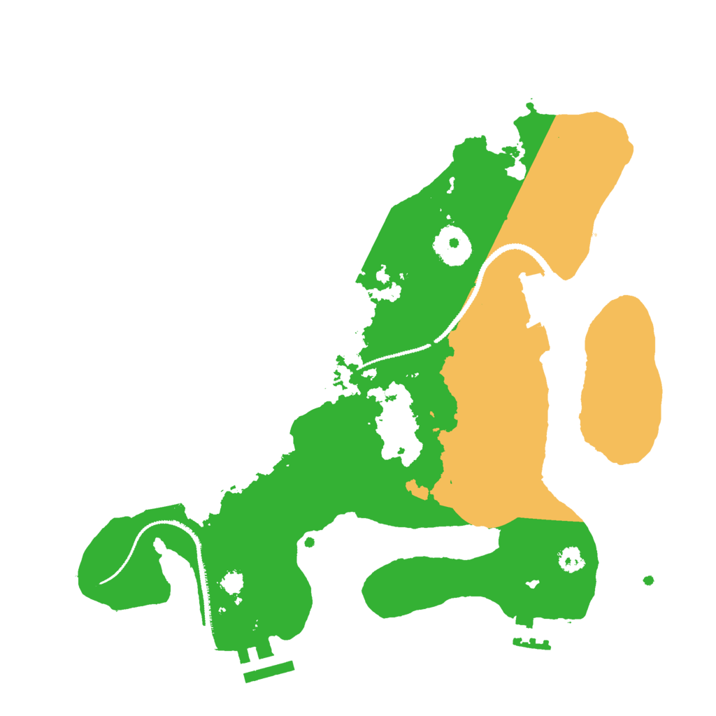 Biome Rust Map: Procedural Map, Size: 2850, Seed: 856679137