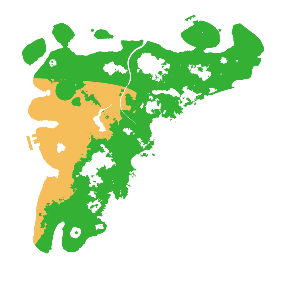 Biome Rust Map: Procedural Map, Size: 4000, Seed: 356954091