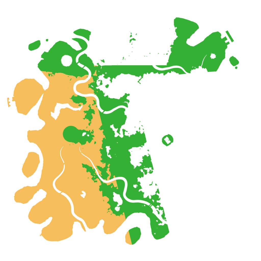 Biome Rust Map: Procedural Map, Size: 4250, Seed: 1789528681