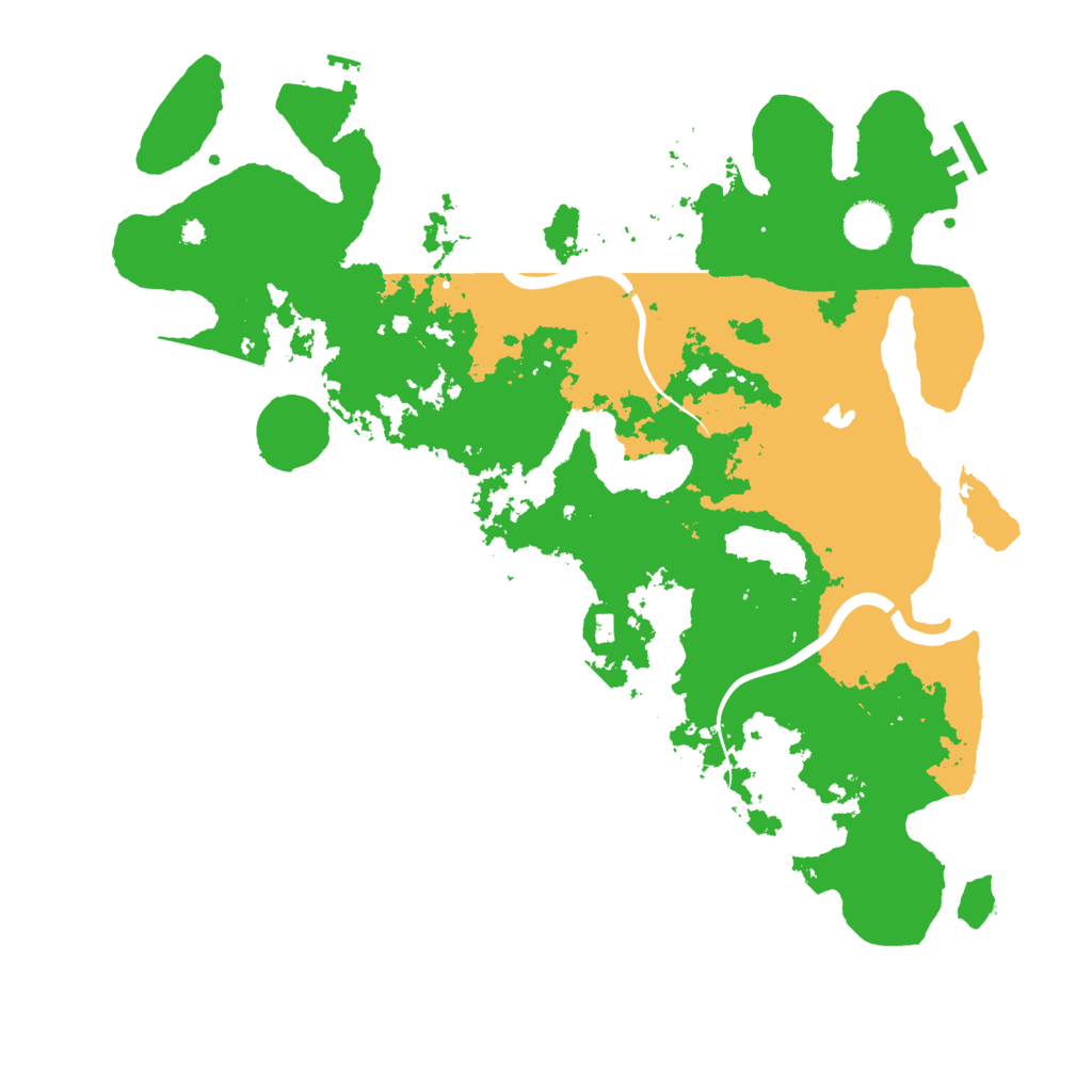 Biome Rust Map: Procedural Map, Size: 4000, Seed: 342335463