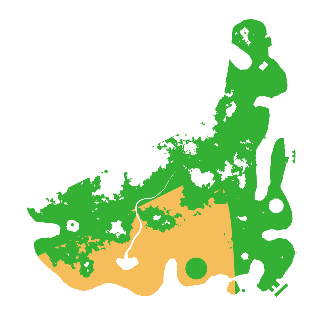 Biome Rust Map: Procedural Map, Size: 3900, Seed: 2083016929