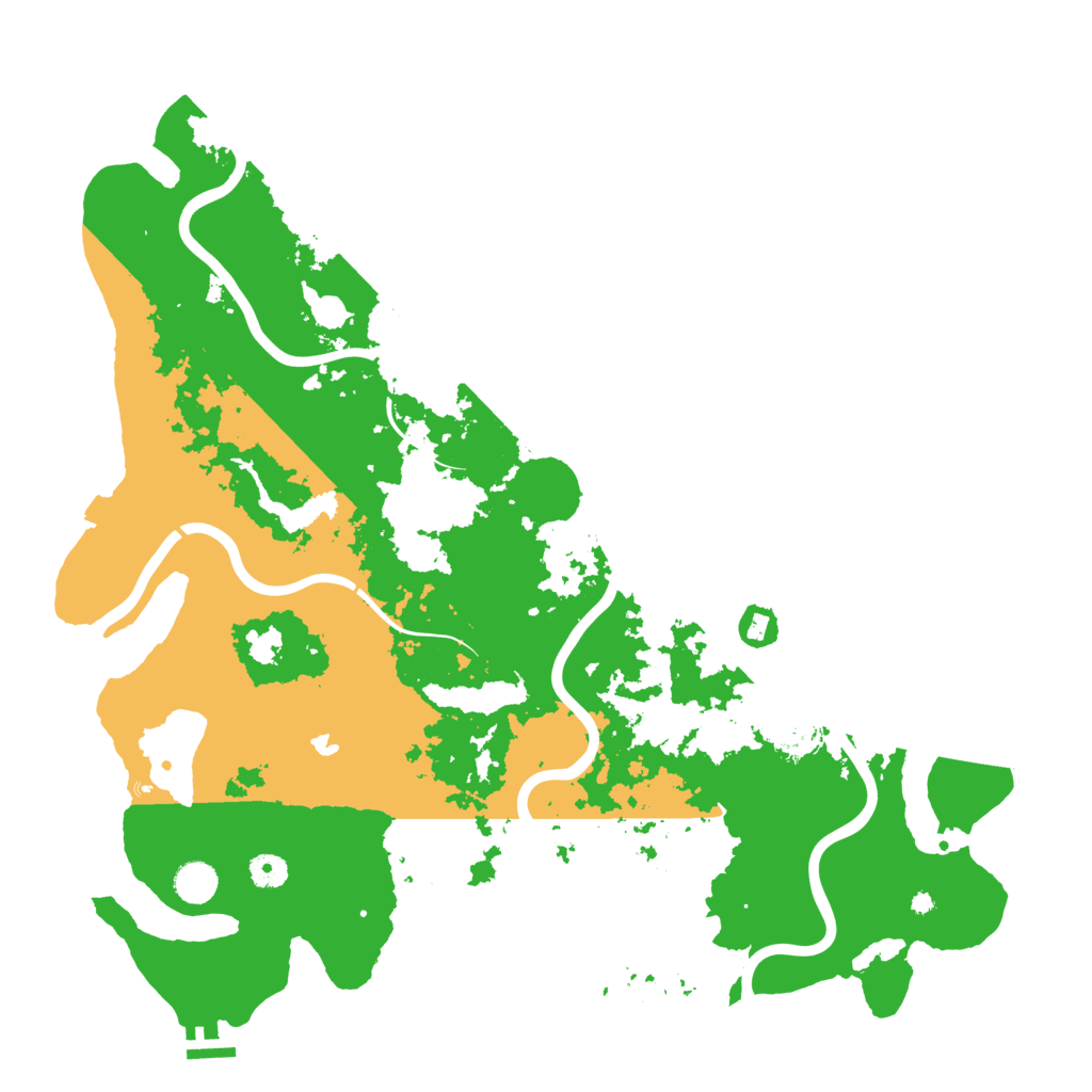 Biome Rust Map: Procedural Map, Size: 4500, Seed: 562671961