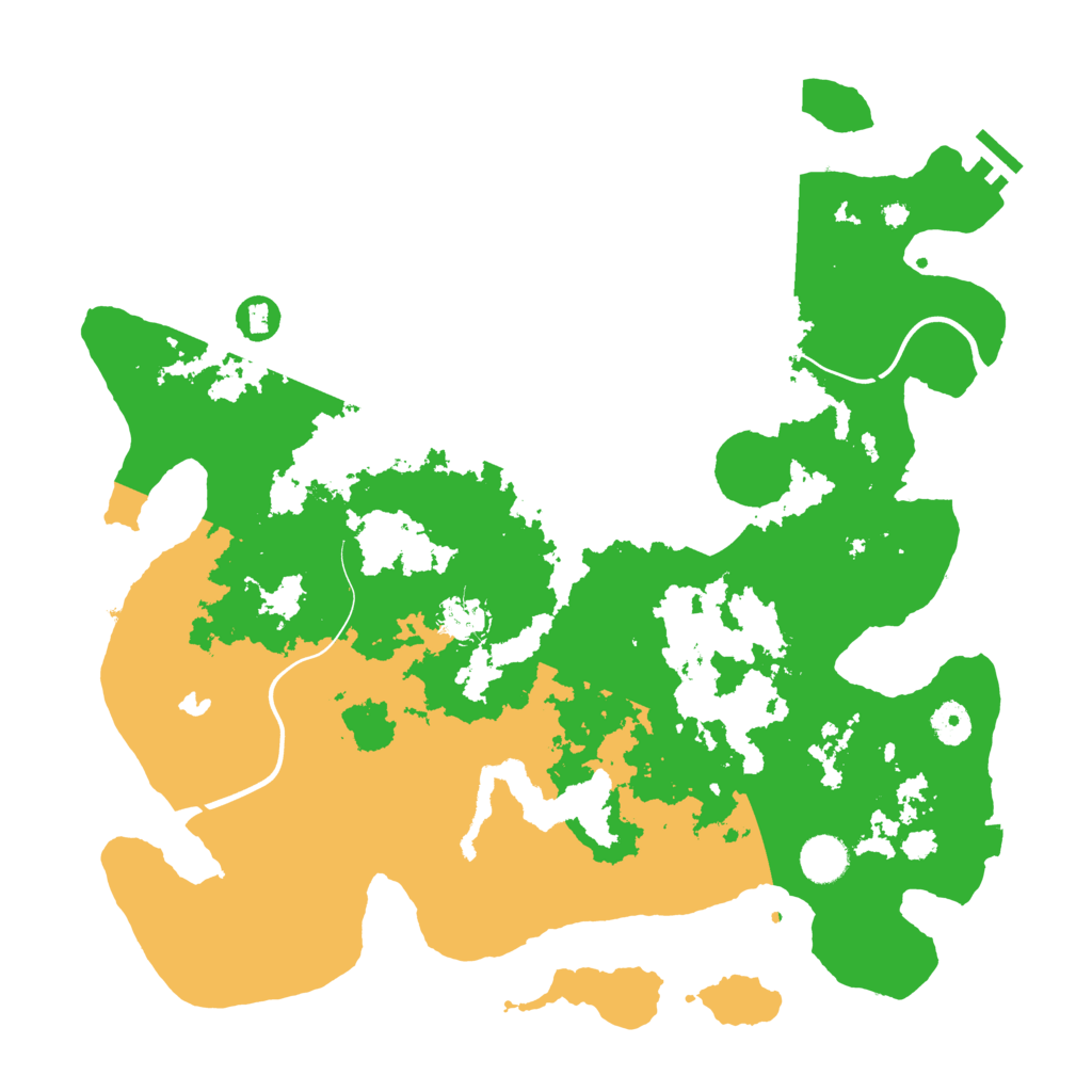 Biome Rust Map: Procedural Map, Size: 4000, Seed: 1122560948