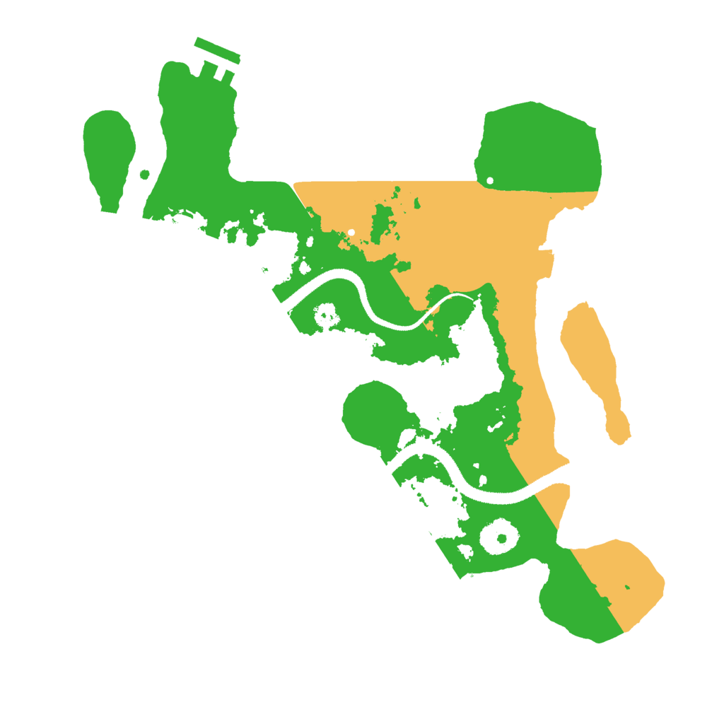 Biome Rust Map: Procedural Map, Size: 2998, Seed: 50015
