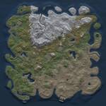 Thumbnail Rust Map: Procedural Map, Size: 5000, Seed: 108090294, 16 Monuments