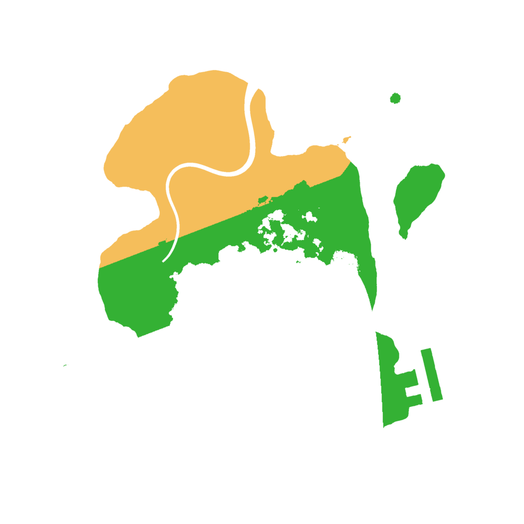 Biome Rust Map: Procedural Map, Size: 2000, Seed: 828133441