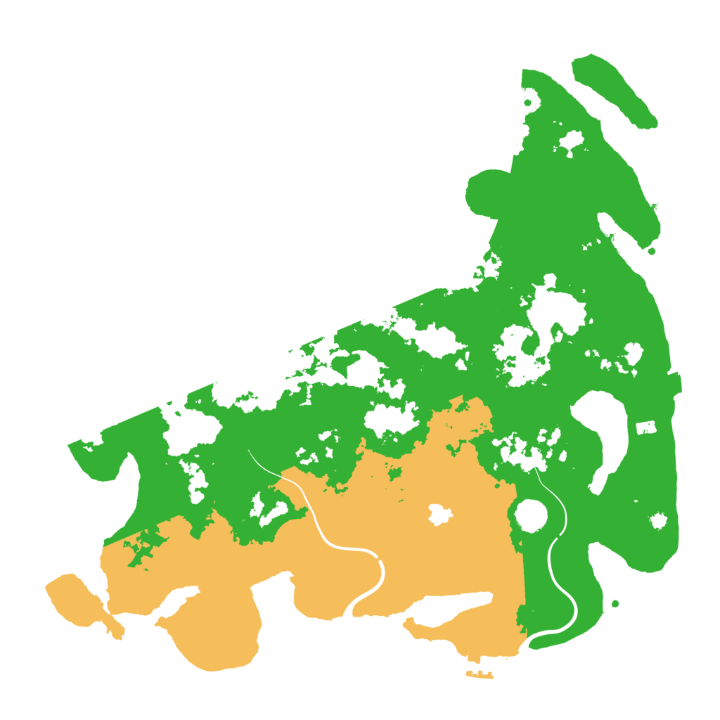 Biome Rust Map: Procedural Map, Size: 4000, Seed: 1562371298