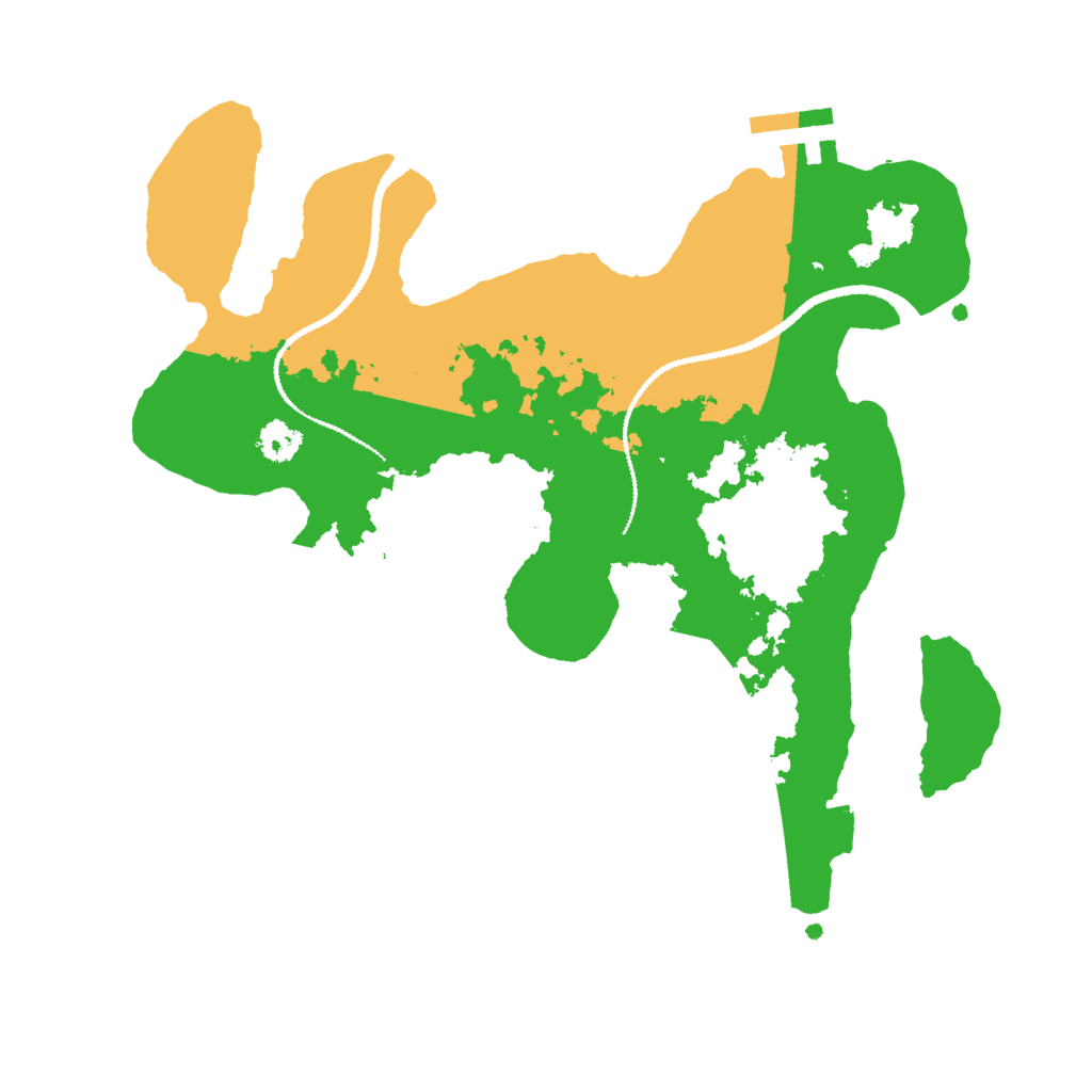 Biome Rust Map: Procedural Map, Size: 2665, Seed: 538