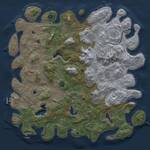 Thumbnail Rust Map: Procedural Map, Size: 5000, Seed: 1276043617, 17 Monuments