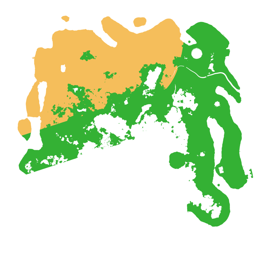 Biome Rust Map: Procedural Map, Size: 4250, Seed: 164184402