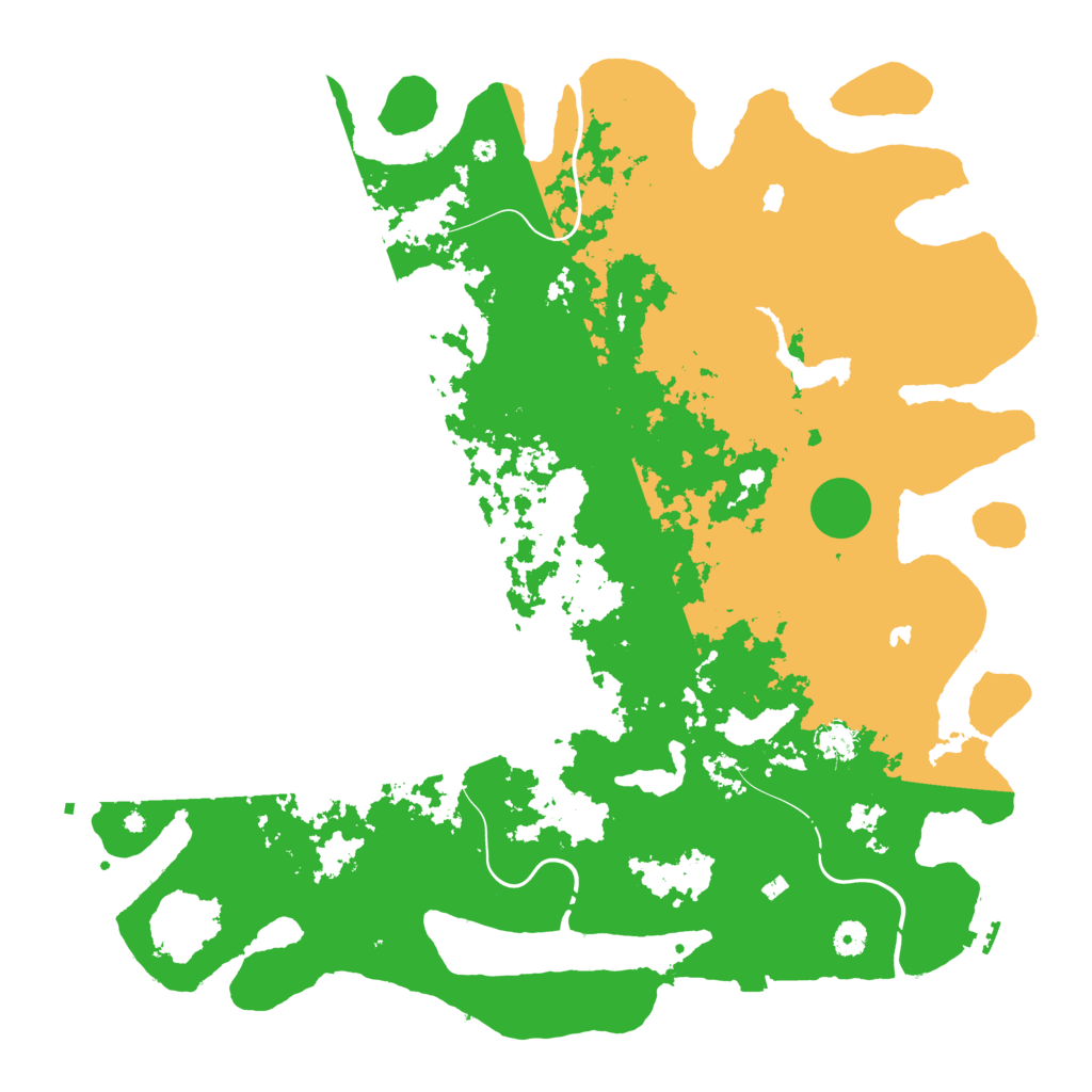 Biome Rust Map: Procedural Map, Size: 4750, Seed: 999003472