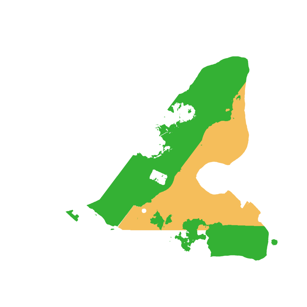 Biome Rust Map: Procedural Map, Size: 2000, Seed: 251545325