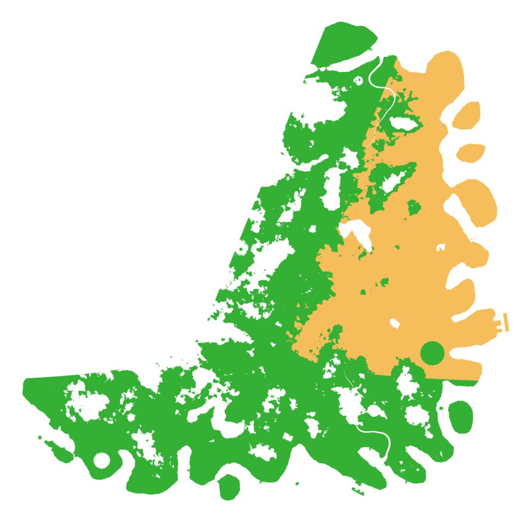 Biome Rust Map: Procedural Map, Size: 5700, Seed: 1650245907