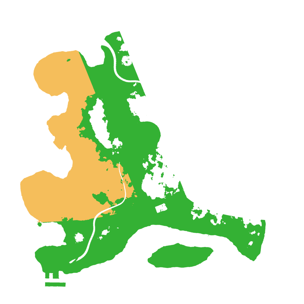 Biome Rust Map: Procedural Map, Size: 3000, Seed: 790829020