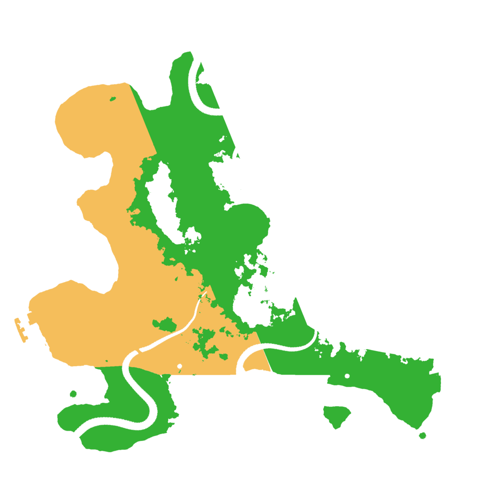 Biome Rust Map: Procedural Map, Size: 3000, Seed: 790829020