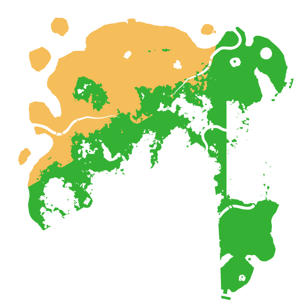 Biome Rust Map: Procedural Map, Size: 4500, Seed: 1742086370
