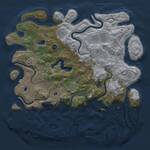 Thumbnail Rust Map: Procedural Map, Size: 4500, Seed: 45686946, 14 Monuments