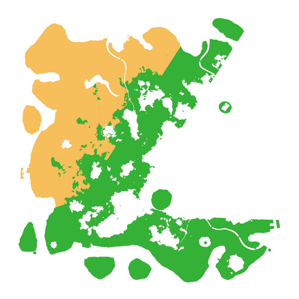 Biome Rust Map: Procedural Map, Size: 4050, Seed: 1768210690