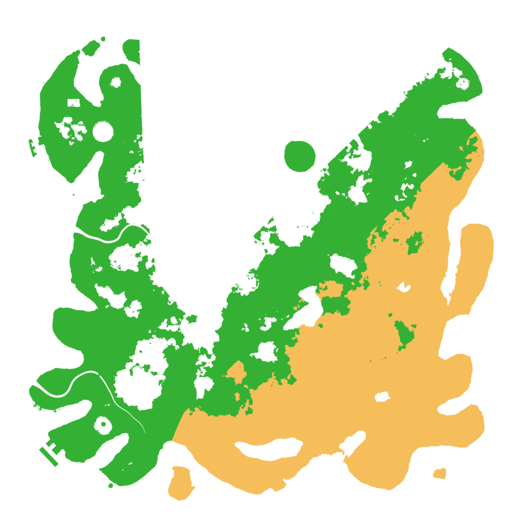 Biome Rust Map: Procedural Map, Size: 4500, Seed: 263788365