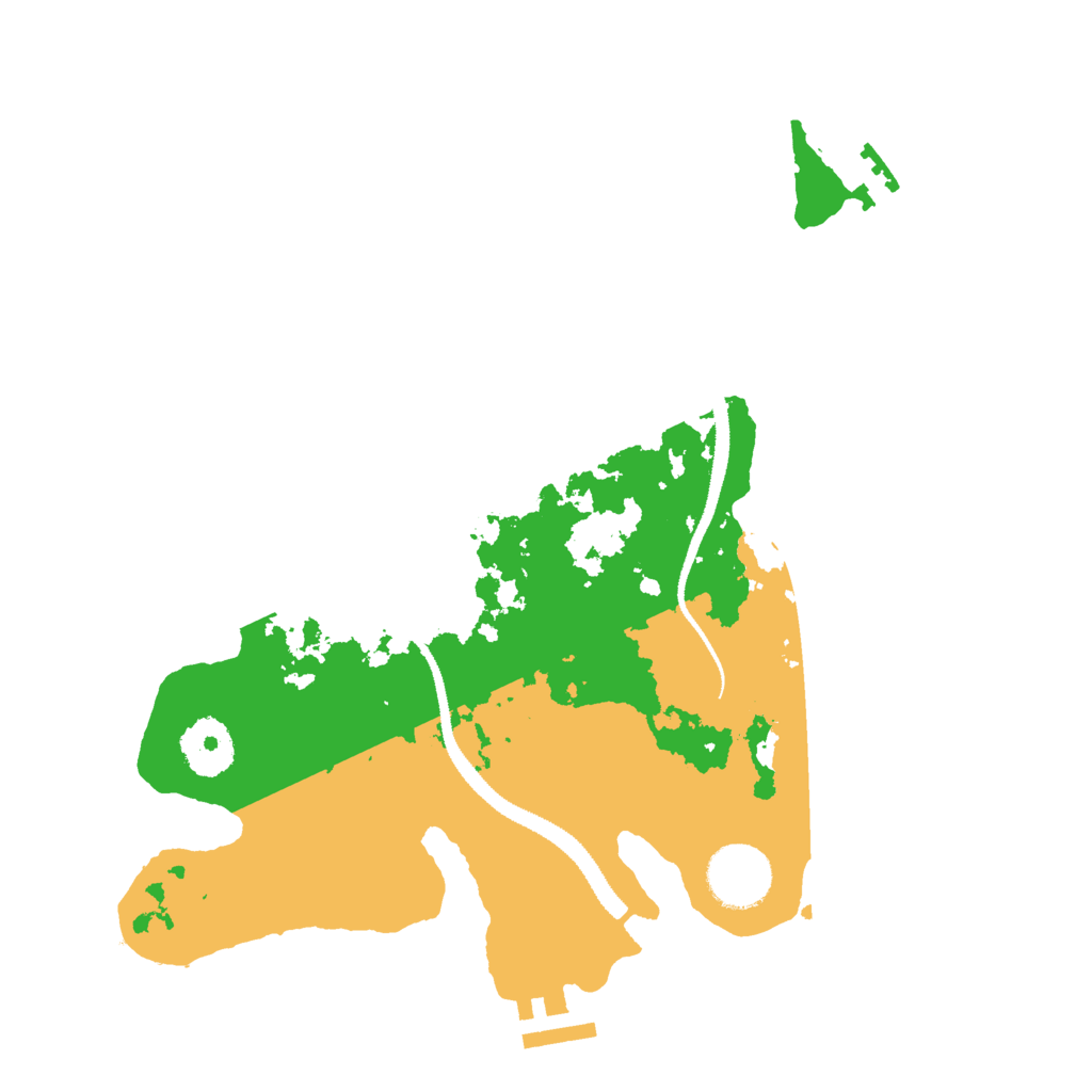 Biome Rust Map: Procedural Map, Size: 3000, Seed: 28163