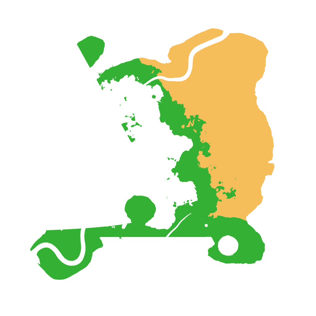 Biome Rust Map: Procedural Map, Size: 3000, Seed: 649861369