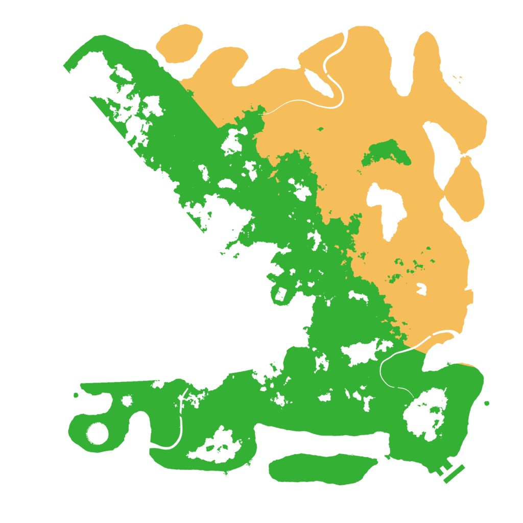 Biome Rust Map: Procedural Map, Size: 4250, Seed: 3562